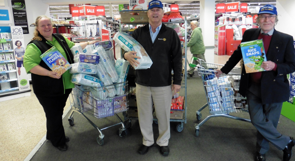 Gosportarians Foodbank delivery